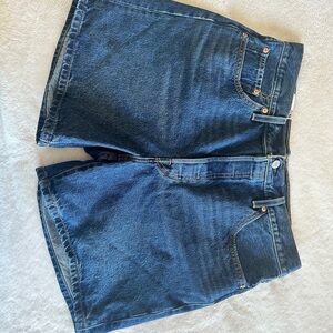 Levi's Blue Jean Shorts for Women